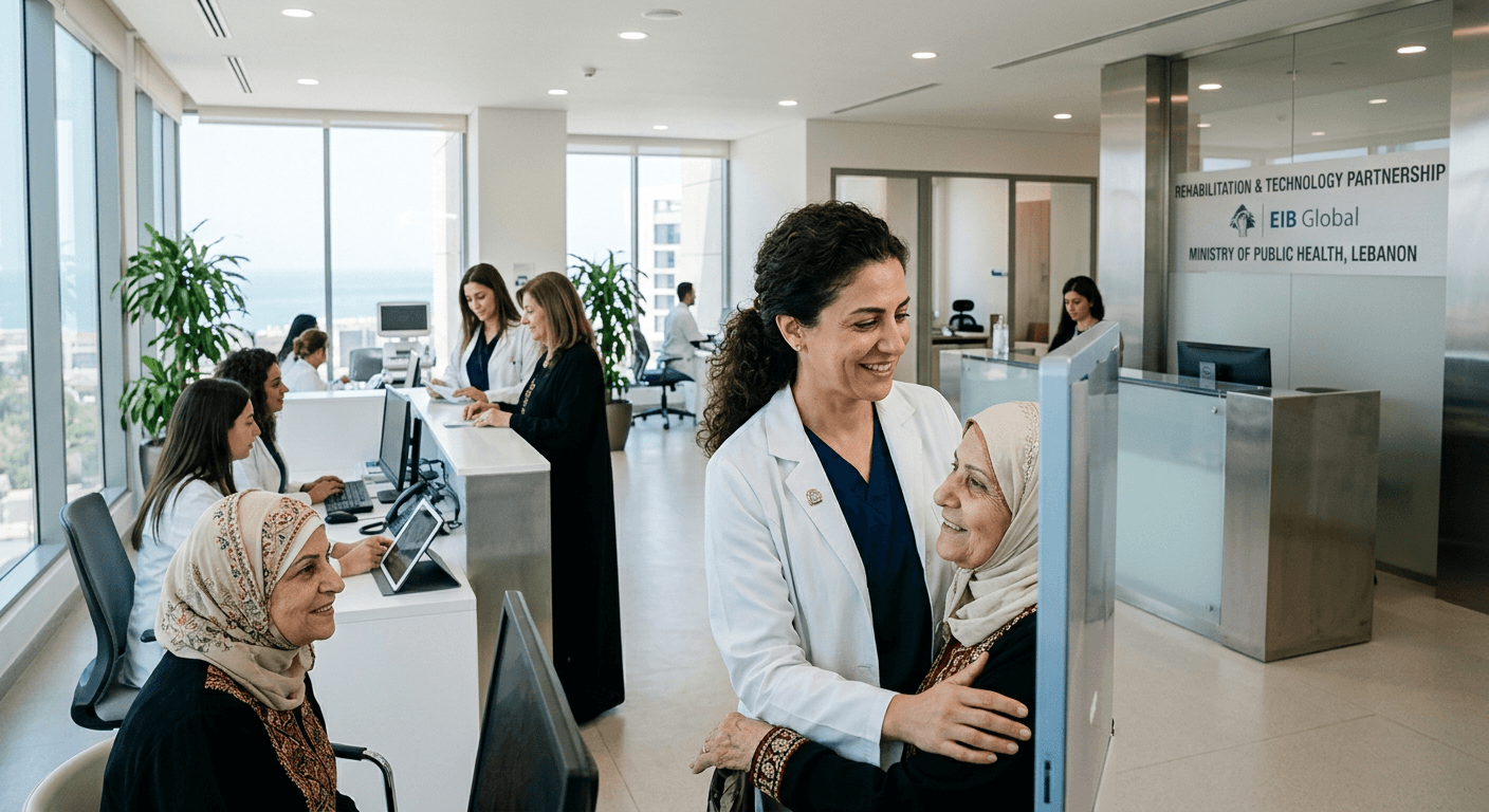 A €10 Million Lifeline to Rebuild Lebanon's Public Health System