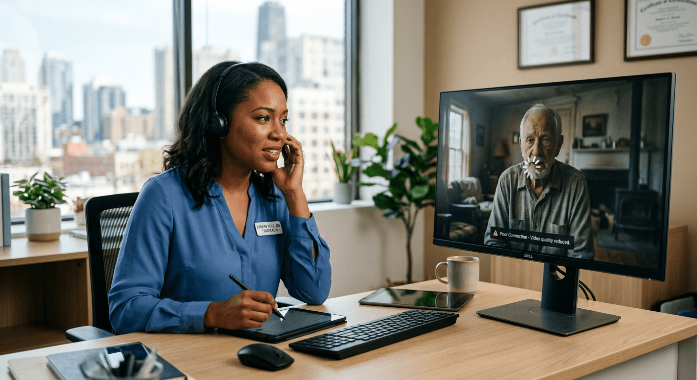 The Digital Divide in Healthcare: 12 Million Americans Lack Broadband for Telehealth