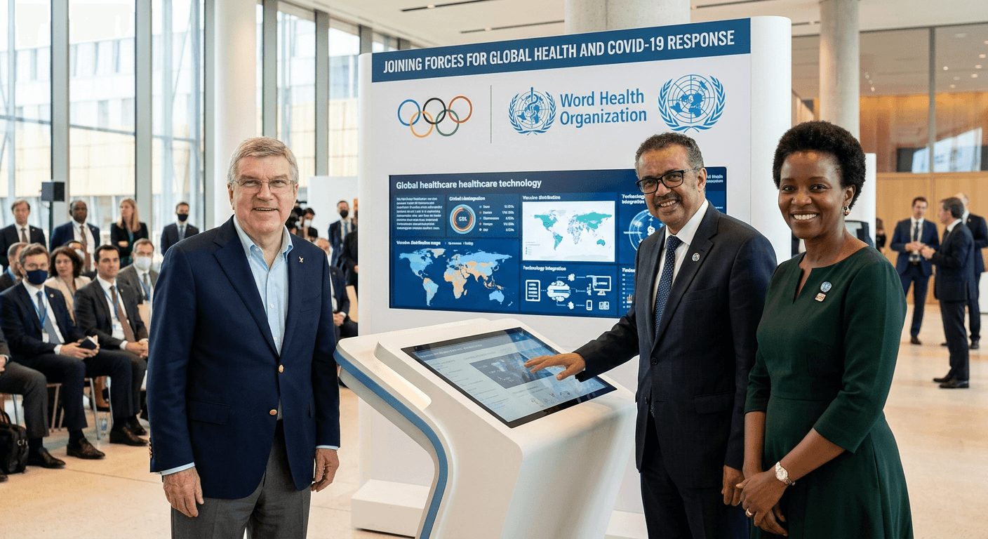 The Olympic Spirit Joins the Global Fight for Public Health